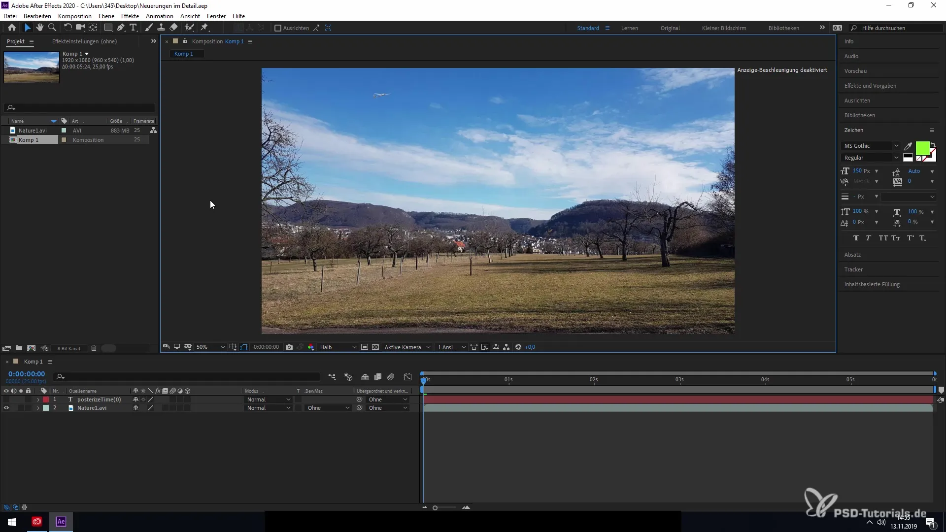 Adobe After Effects CC 2020 - Aperçu des meilleures nouvelles fonctionnalités