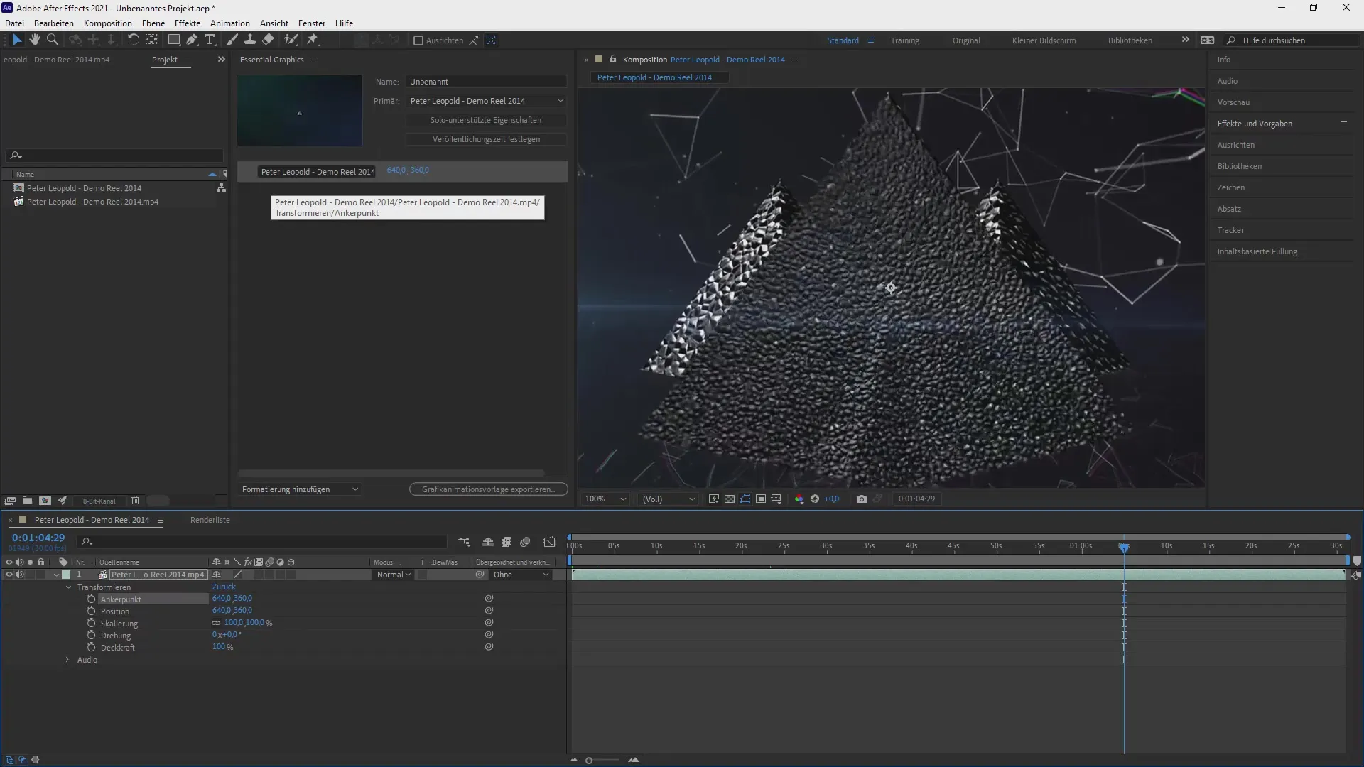 After Effects CC 2021 : Nouveautés importantes de la mise à jour de juillet