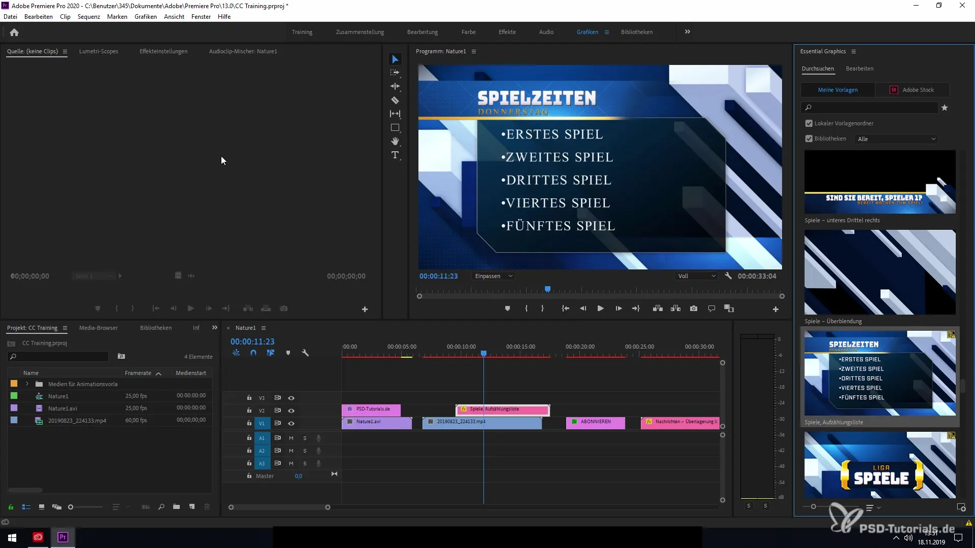 Az új grafikai és szövegfunkciók hatékony használata a Premiere Pro CC 2020-ban Az új grafikai és szövegfunkciók hatékony használata a Premiere Pro CC 2020-ban