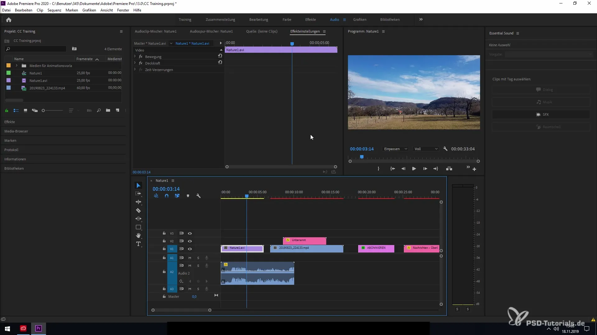 Audiovágás javítása: Az újdonságok a Premiere Pro CC 2020-ban A hangfeldolgozás javítása: Az újdonságok a Premiere Pro CC 2020-ban