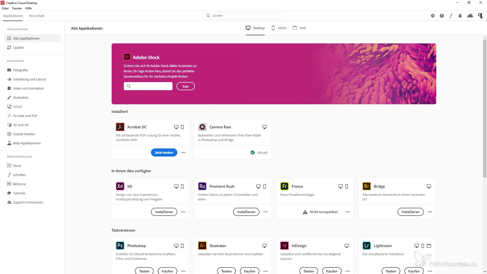 Efficiently Utilizing New Features in the Creative Cloud Desktop App Efficiently using the new features of the Creative Cloud Desktop App