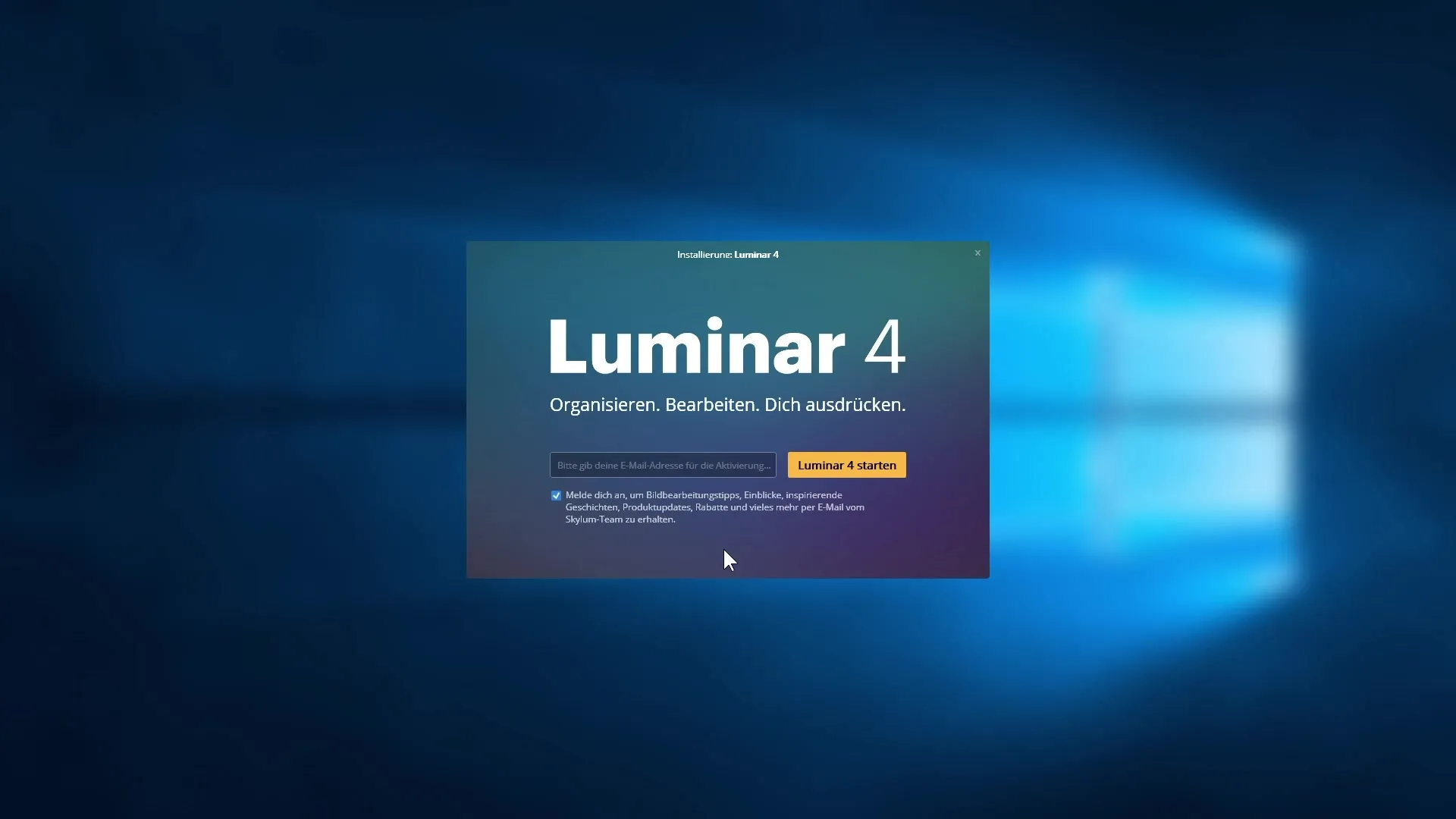 Luminar 4: Installazione e primi passi