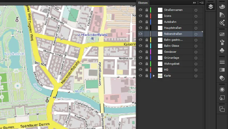 Cartografie (desenarea hărților rutiere) cu Illustrator - Partea 1 Cartografie (desenarea hărților de acces) cu Illustrator - Partea 1