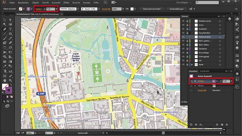 Cartografie (desenarea hărților de acces) cu Illustrator - Partea 1 Cartografie (desenarea hartelor de acces) cu Illustrator - Partea 1