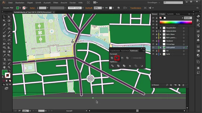 Kartografia (rysowanie map dojazdowych) za pomocą programu Illustrator - Część 3 Kartografia (rysunek map dojazdu) z programem Illustrator - Część 3