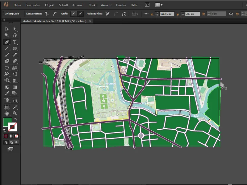 Kartografia (rysowanie map dojazdowych) z użyciem programu Illustrator - Część 3 Kartografia (tworzenie map dojazdu) z programem Illustrator - Część 3