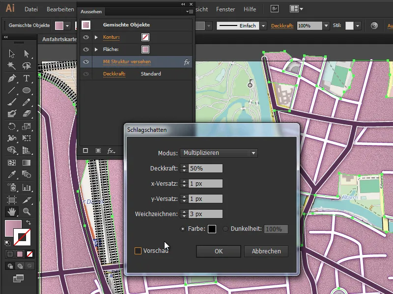 Kartografia (rysunek map dojazdowych) z użyciem programu Illustrator - Część 3 Kartografia (rysunek map dojazdu) w programie Illustrator - Część 3