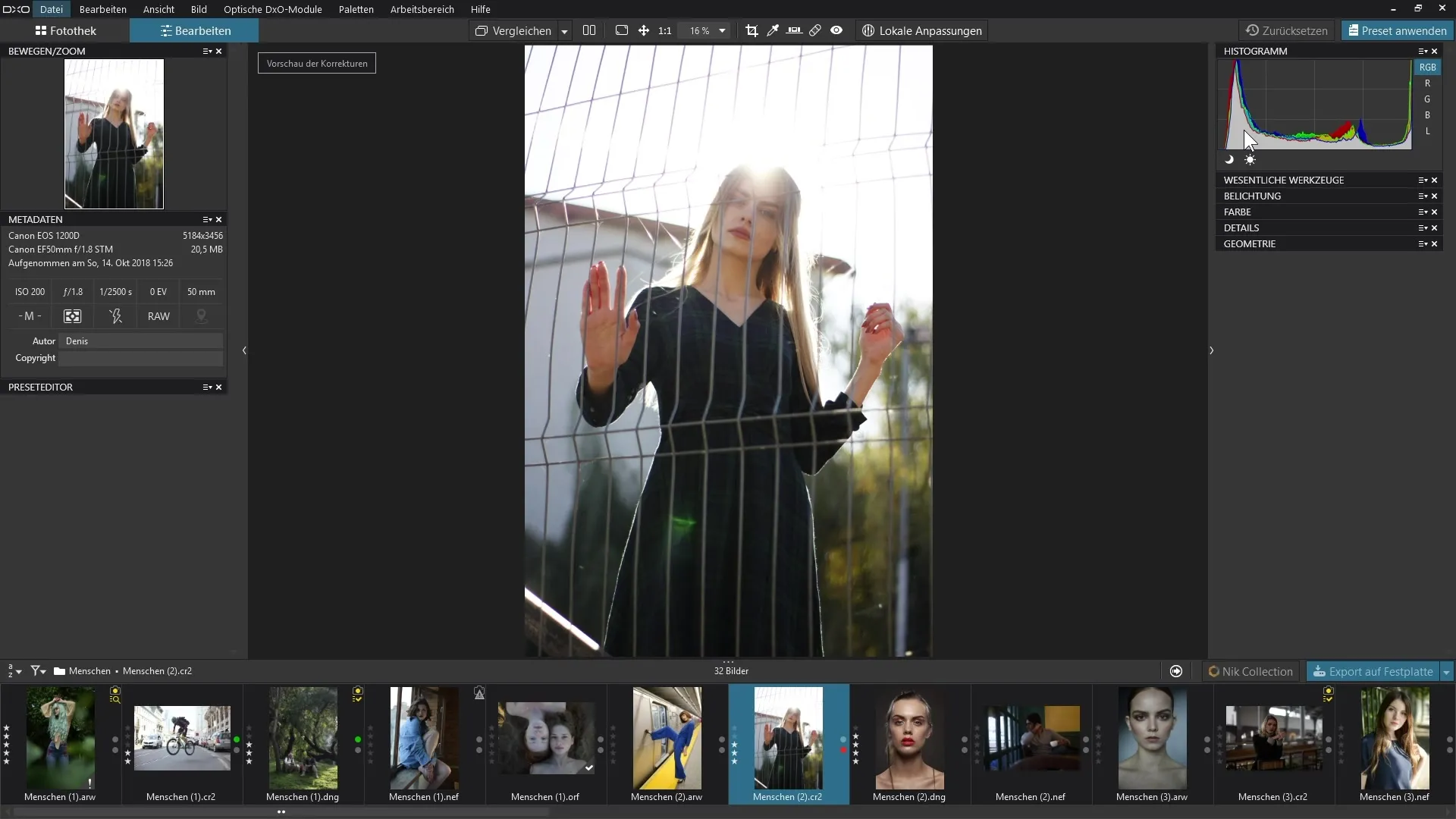 Domine o histograma no DxO PhotoLab para uma edição de imagem otimizada Domine o histograma no DxO PhotoLab para uma edição de imagem ideal