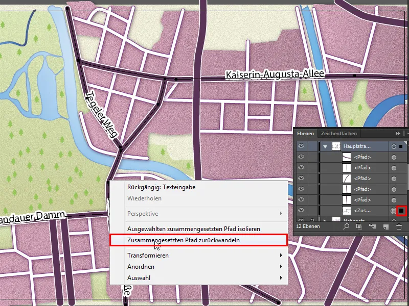 Cartografiere (desenarea hărților rutiere) cu Illustrator - Partea 6 Cartografie (desenarea hărților de acces) cu Illustrator - Partea 6