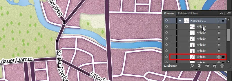 Cartografie (desenarea hărților rutiere) cu Illustrator - Partea 6 Cartografie (desenarea de hărți de orientare) cu Illustrator - Partea 6