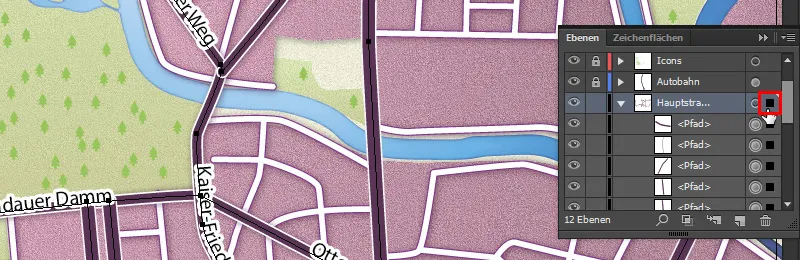 Cartografie (desenarea hărților de acces) cu Illustrator - Partea 6 Cartografiere (desenarea hărților de acces) cu Illustrator - Partea 6