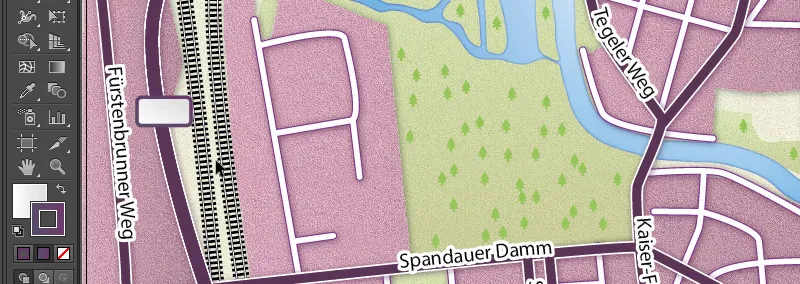 Cartografie (desenarea hărților rutiere) cu Illustrator - Partea 6 Cartografie (desenarea hărților de acces) cu Illustrator - Partea 6