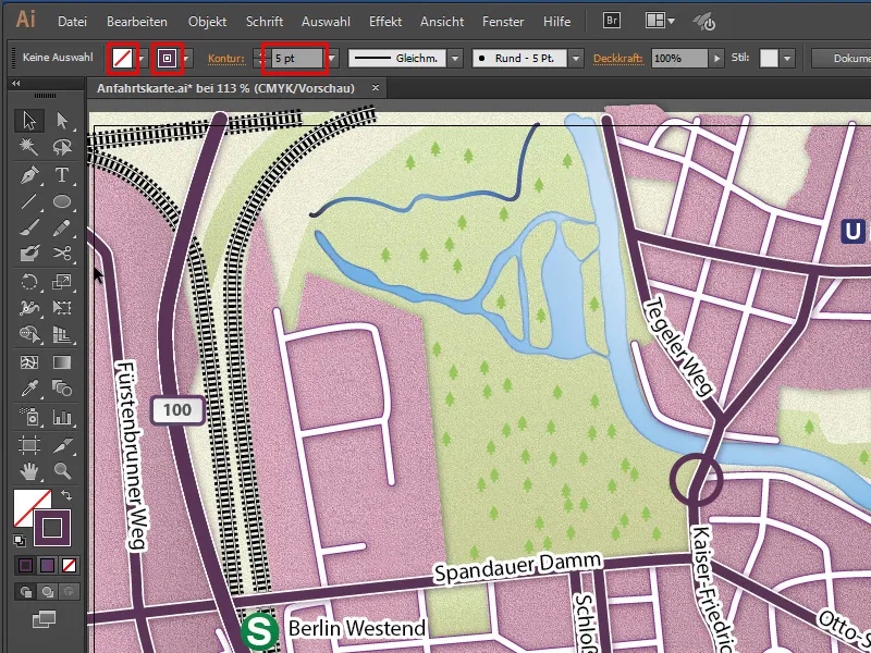 Cartografie (desenarea hărţilor rutiere) cu Illustrator - Partea 6 Cartografie (desenarea hărților de acces) cu Illustrator - Partea 6