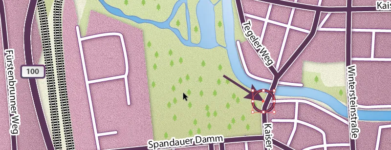 Cartografie (desenarea hărților de acces) cu Illustrator - Partea 6 Cartografie (desenarea hărților rutiere) cu Illustrator - Partea 6