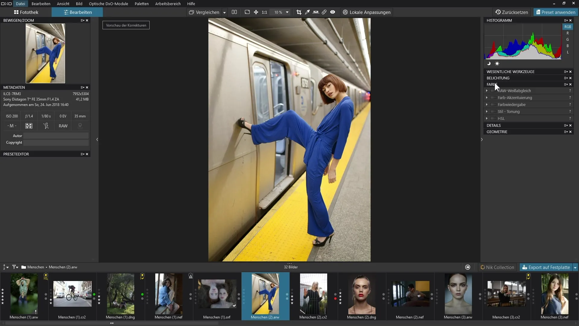 Reprodução de cores no DxO PhotoLab: Guia para Uso Eficiente Reprodução de cores no DxO PhotoLab: Guia para Uso Eficaz