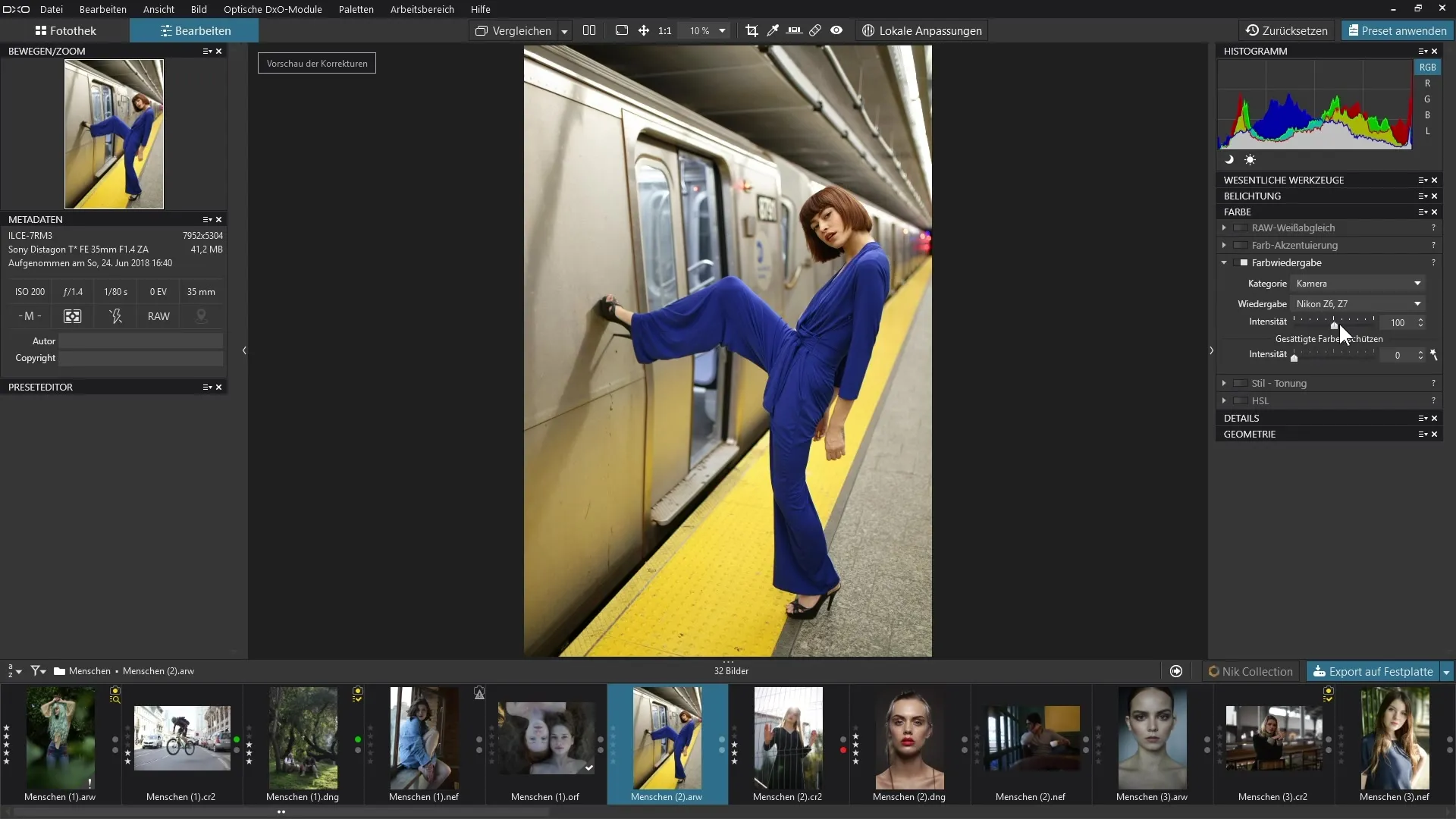 Reprodução de cores no DxO PhotoLab: Guia para Uso Eficaz Reprodução de Cores no DxO PhotoLab: Guia para Uso Eficaz