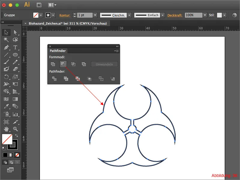 Adobe Illustrator – Warnschilder konstruieren