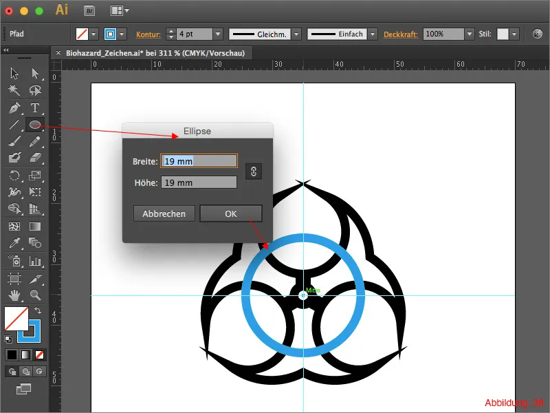 Adobe Illustrator – Warnschilder konstruieren