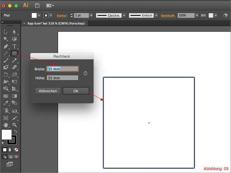 Creează iconițe pentru aplicație în Adobe Illustrator.