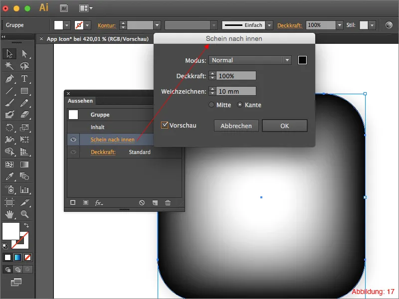 Creează un icon pentru aplicație în Adobe Illustrator.