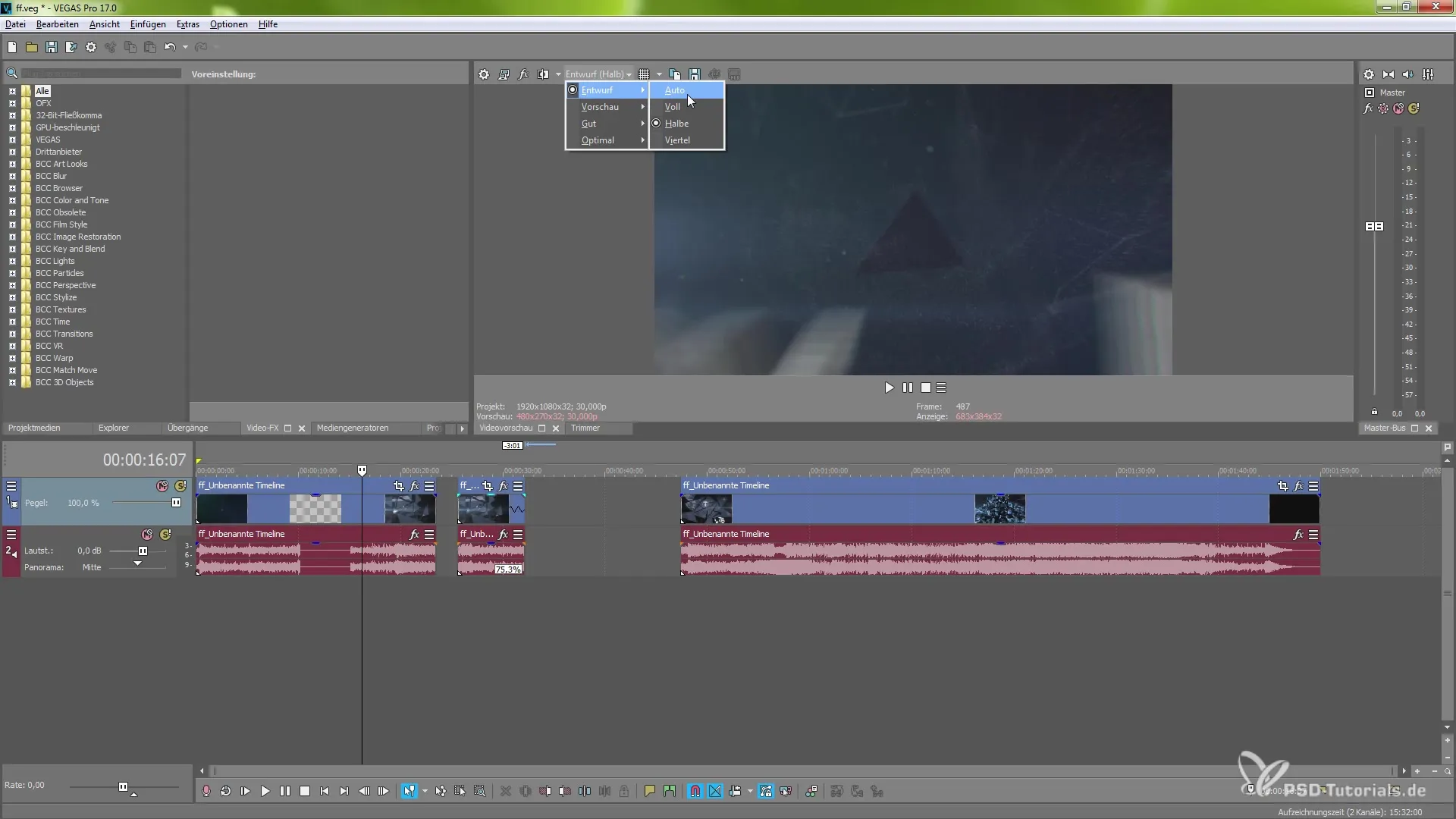 VEGAS Pro 17 – Effective Use of the New Features VEGAS Pro 17 – Effective Use of the New Features