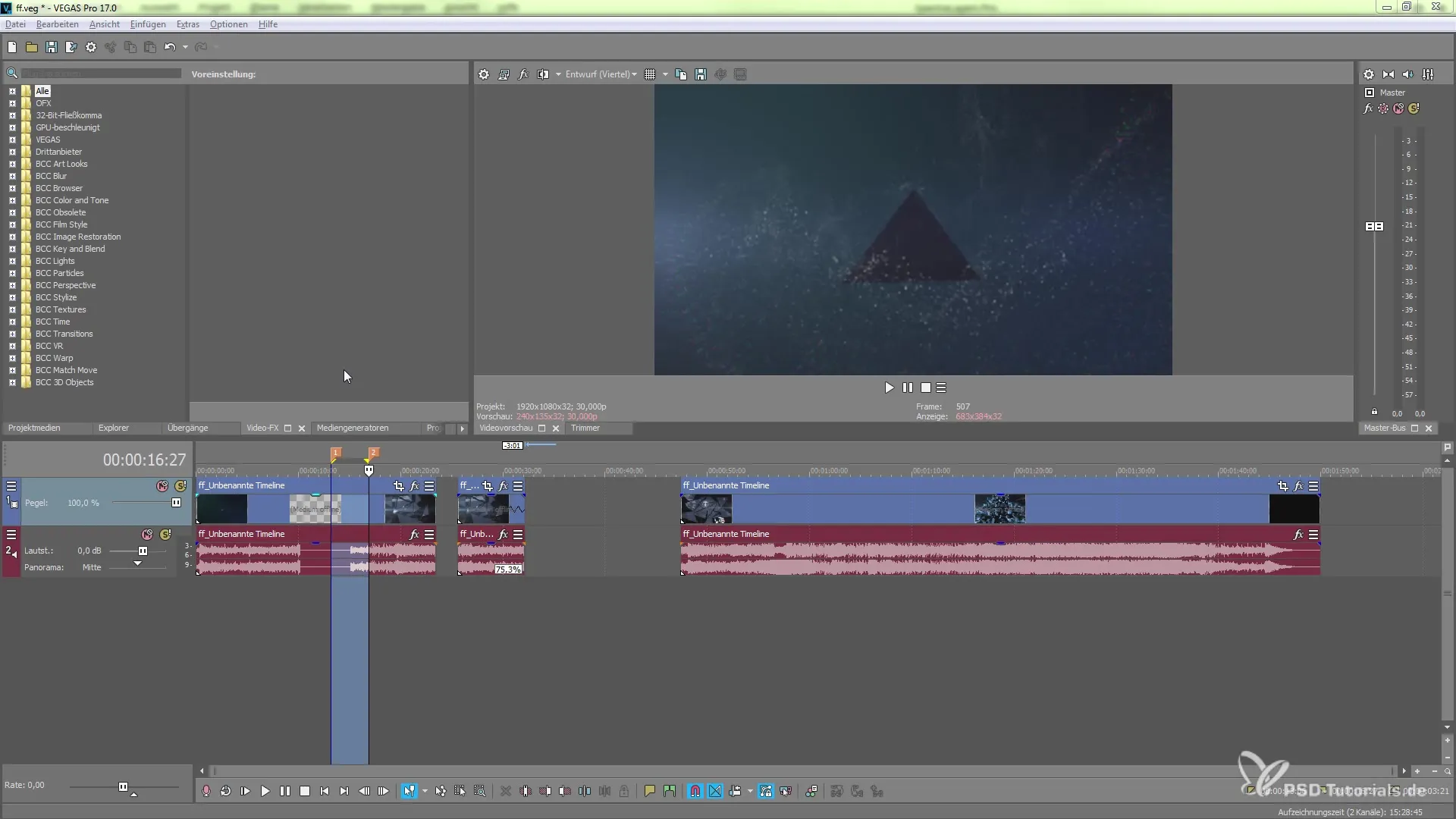VEGAS Pro 17 – Effective Use of the New Features VEGAS Pro 17 – Effective Use of the New Features