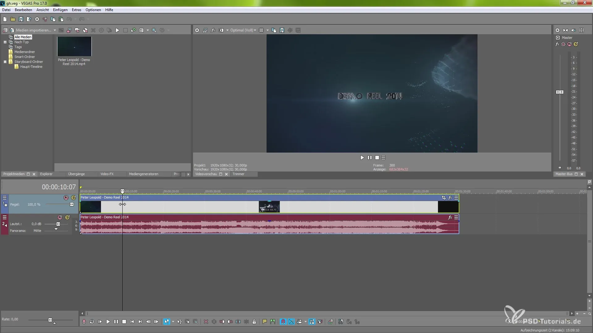Utilizzare efficacemente le timeline incorporate in VEGAS Pro 17 Utilizzare efficacemente le timeline incorporate in VEGAS Pro 17