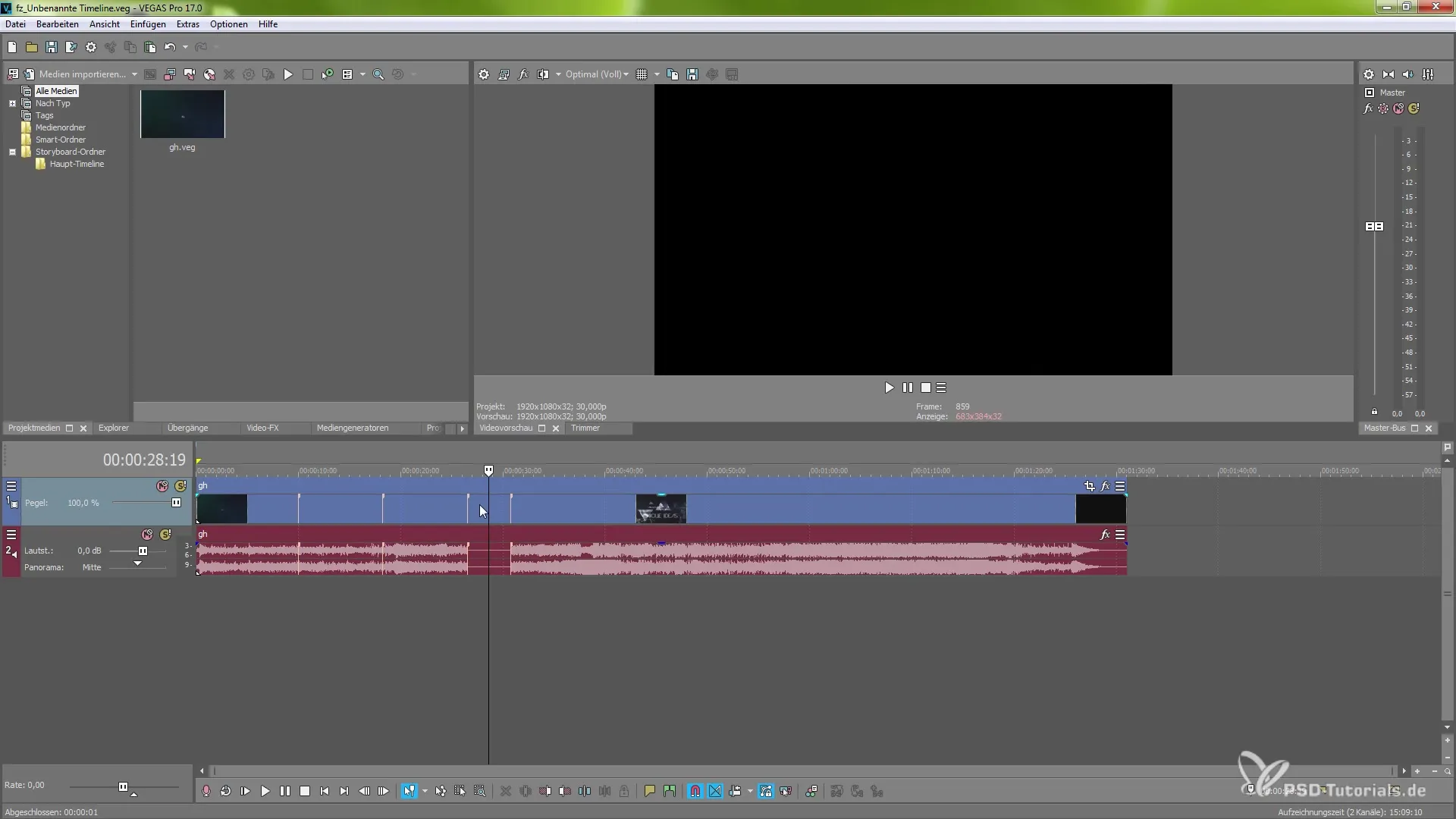 Utilizzare efficacemente le timeline incorporate in VEGAS Pro 17 Utilizzare efficacemente le timeline incorporate in VEGAS Pro 17