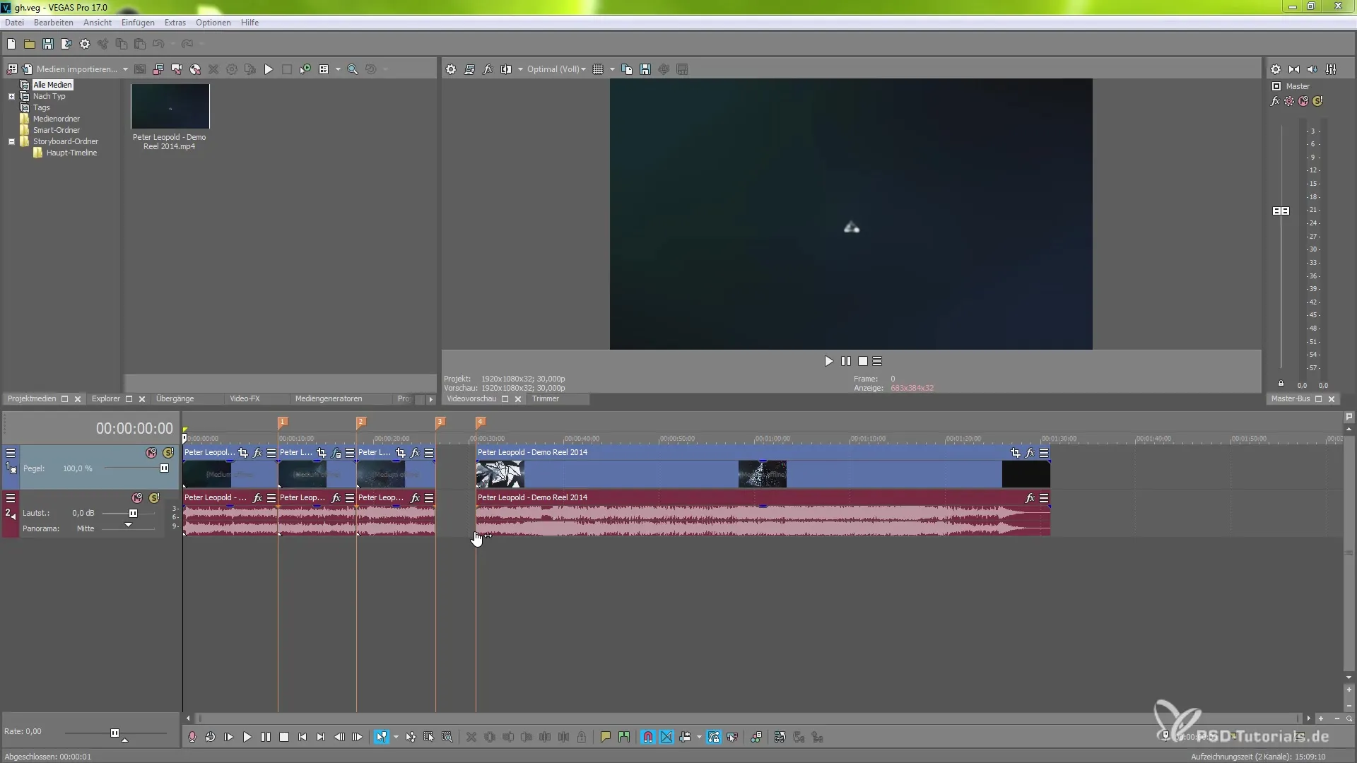 Utilizzare efficacemente le timeline incorporate in VEGAS Pro 17 Utilizzare efficacemente le timeline incorporate in VEGAS Pro 17