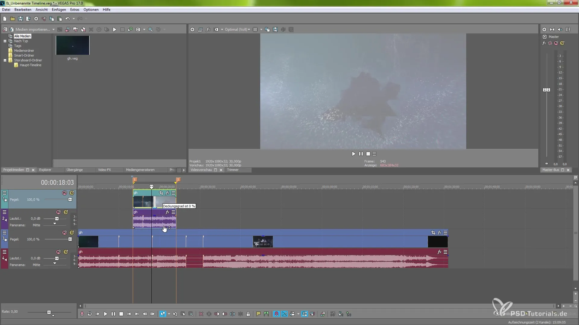 Utilizzare efficacemente le timeline incorporate in VEGAS Pro 17 Utilizzare efficacemente le timeline integrate in VEGAS Pro 17