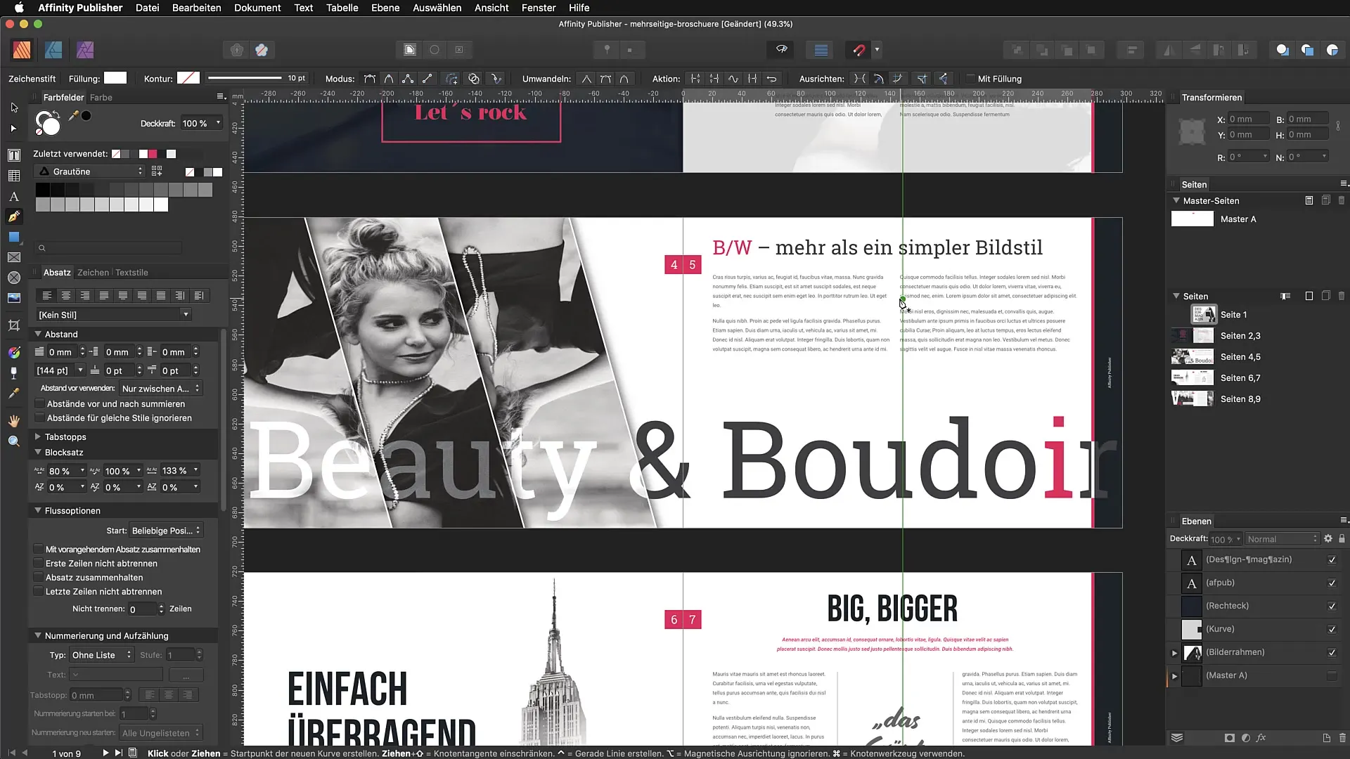 Organisera arbetsplatsen i Affinity Publisher Organisera arbetsplatsen i Affinity Publisher