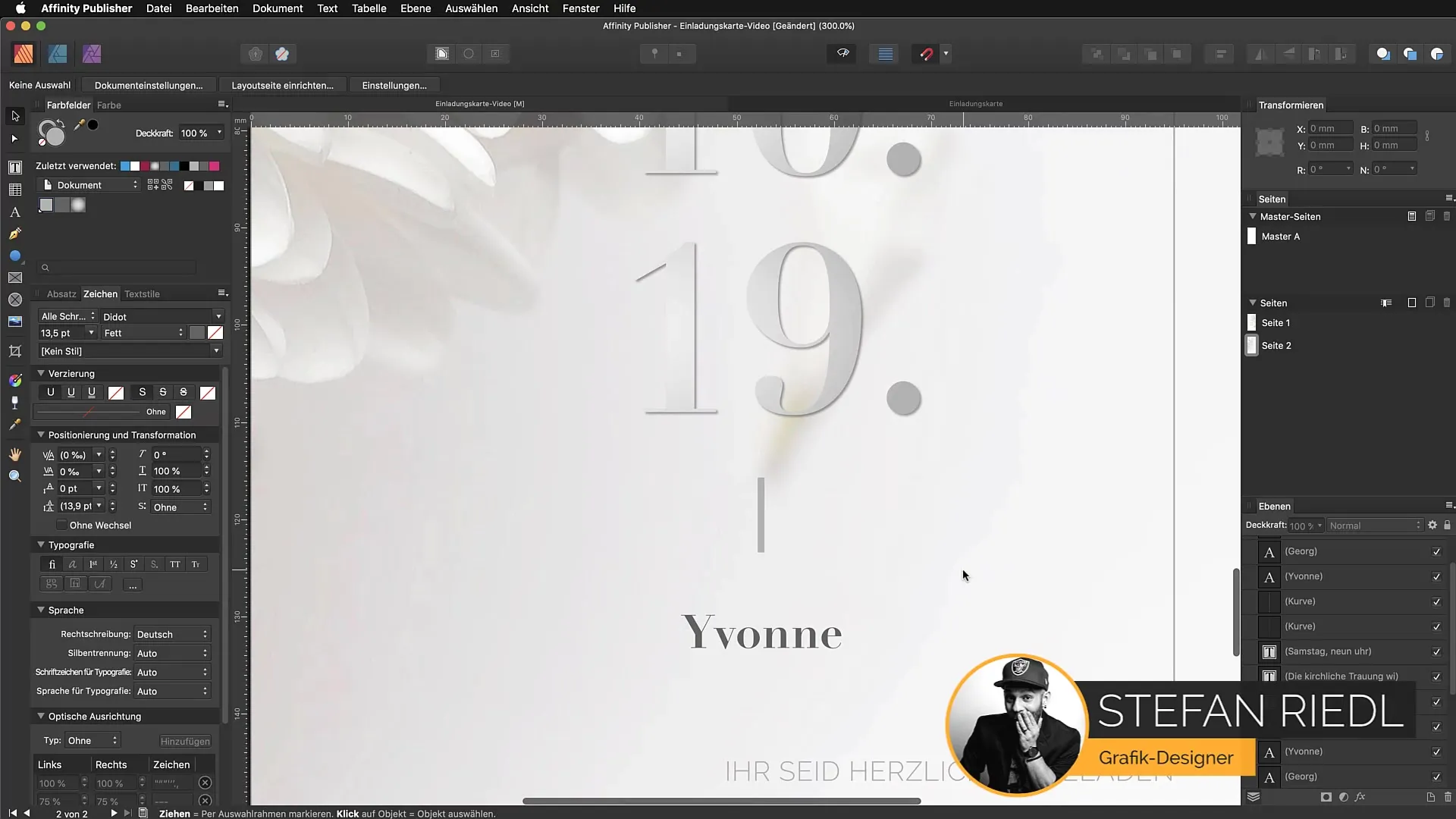 Effektiv använda glypher i Affinity Publisher Effektiv använda glypher i Affinity Publisher