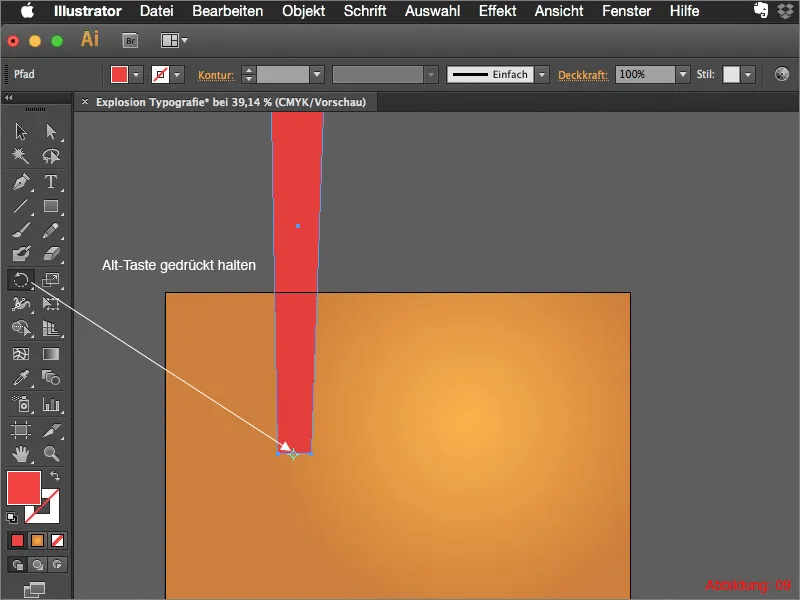 Adobe Illustrator - Text cu explozii Adobe Illustrator - Text cu explozii.