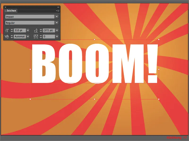 Adobe Illustrator – Explosions-Text