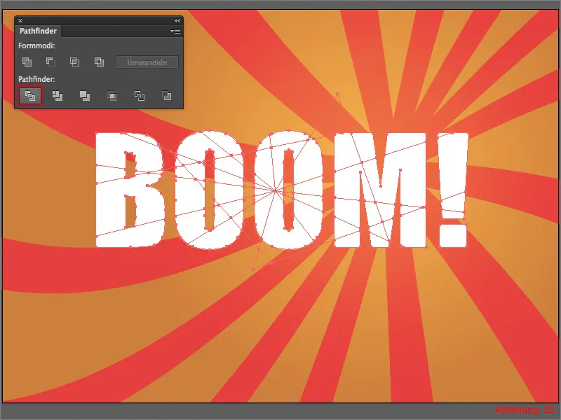 Adobe Illustrator – Explosions-Text