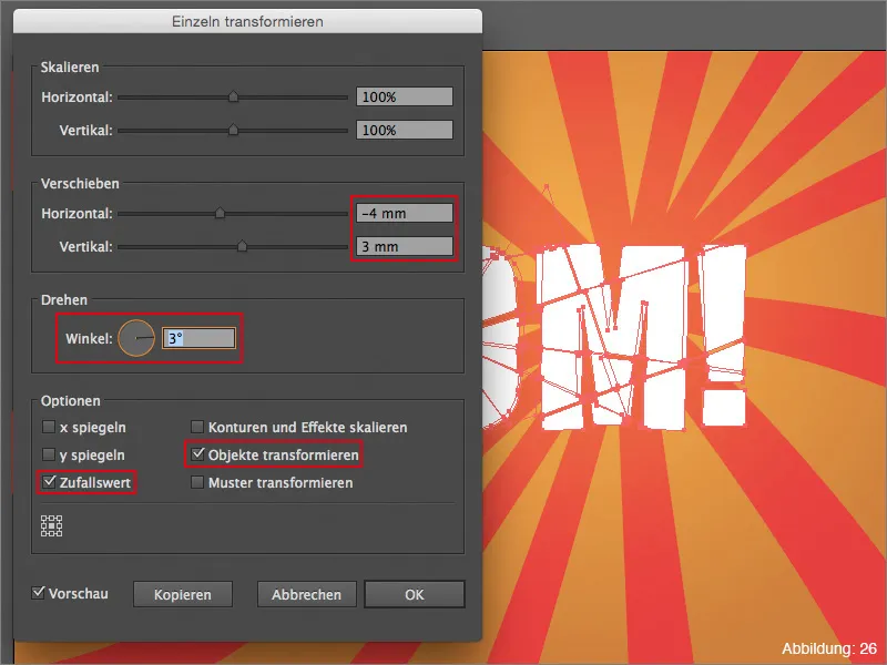 "Adobe Illustrator" - Sprogimo tekstas