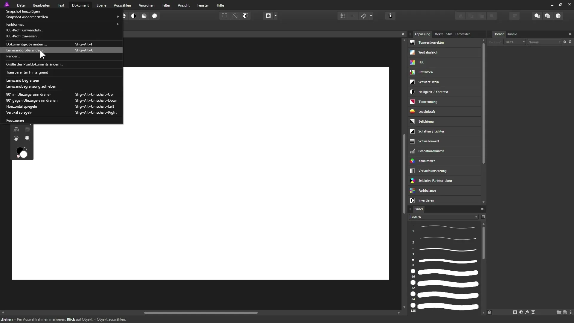 Affinity Photo - Neue Dokumente effektiv gestalten Affinity Photo - Neue Dokumente effektiv gestalten