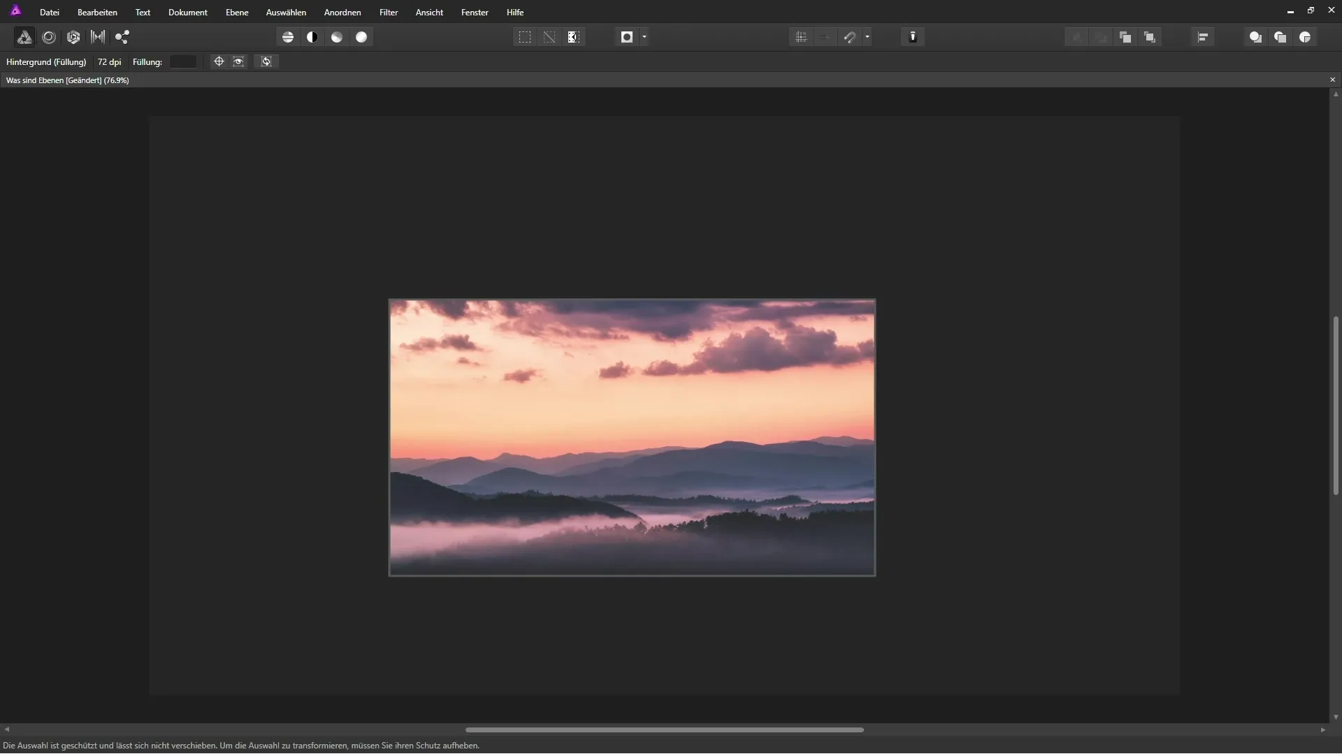 Grundlagen von Ebenen in Affinity Photo Grundlagen von Ebenen in Affinity Photo
