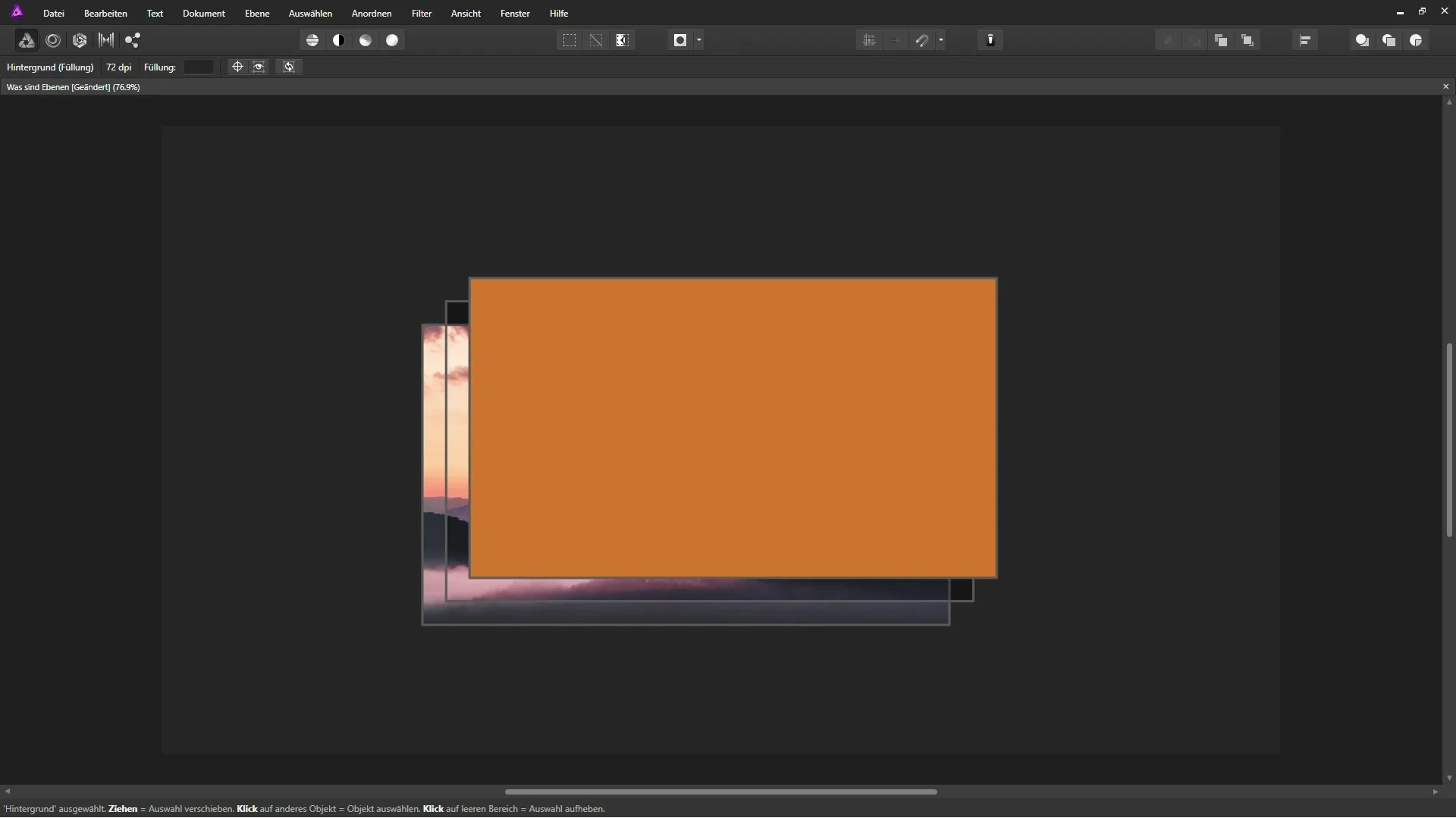 Grundlagen von Ebenen in Affinity Photo Grundlagen von Ebenen in Affinity Photo