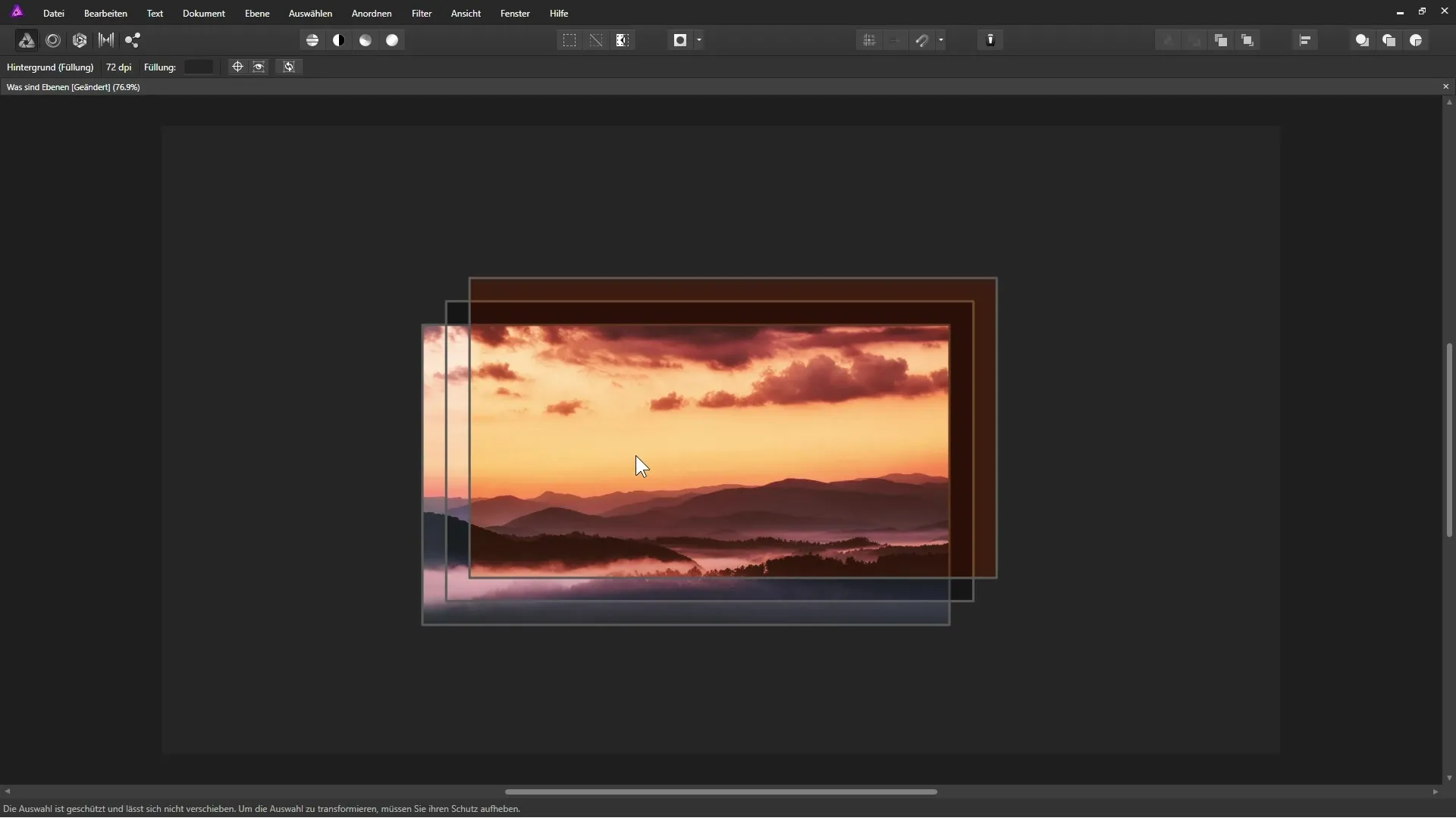 Grundlagen von Ebenen in Affinity Photo Grundlagen von Ebenen in Affinity Photo