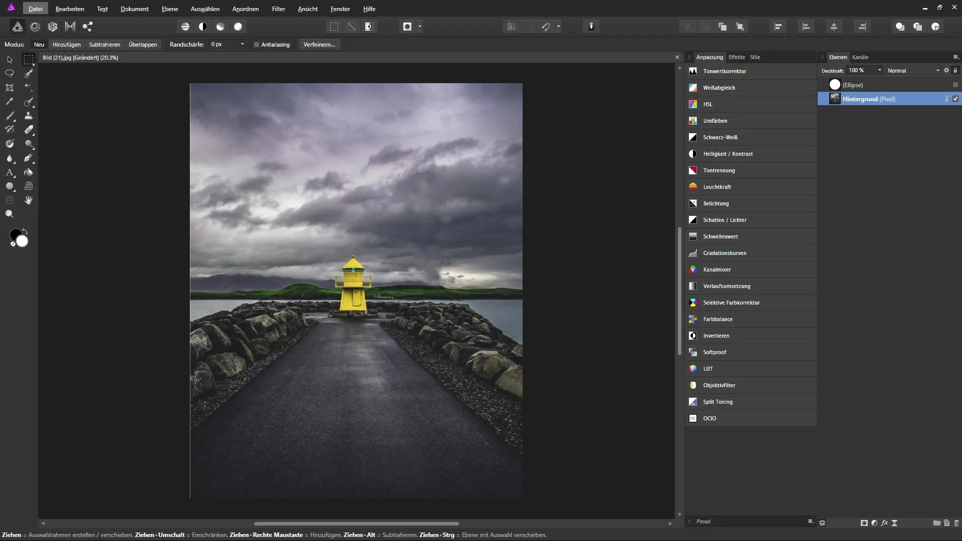 Auswahl-Werkzeuge in Affinity Photo meisterhaft nutzen