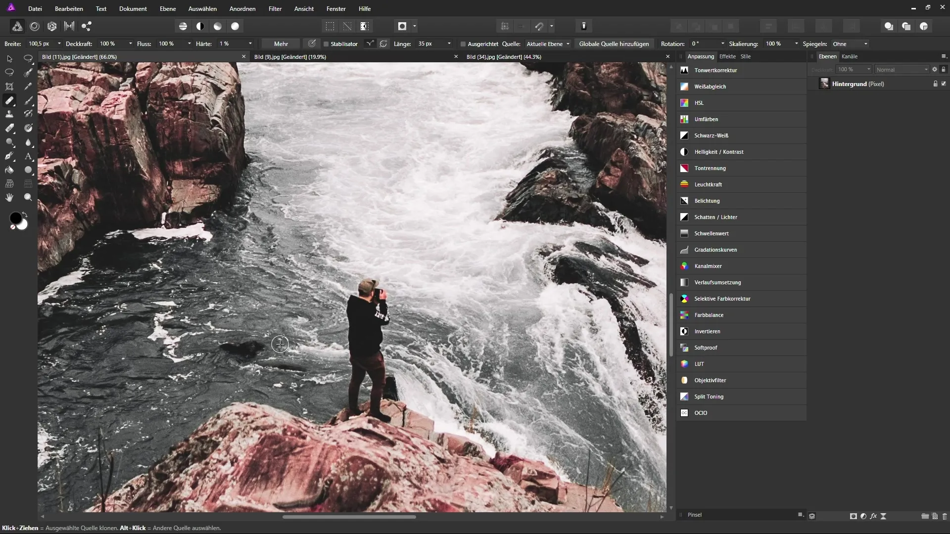 Reparatur-Werkzeuge in Affinity Photo für optimale Bildbearbeitung