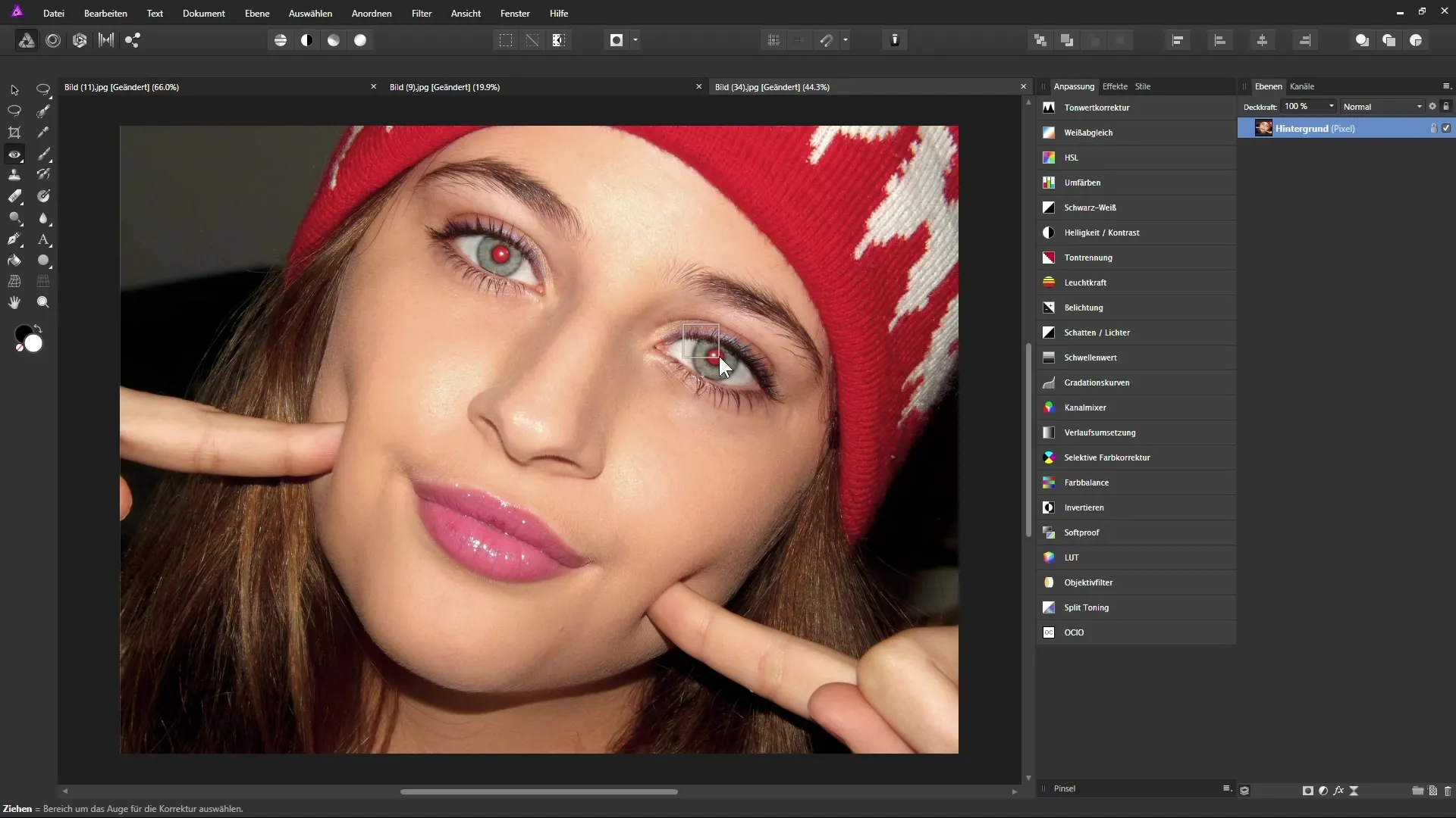 Reparatur-Werkzeuge in Affinity Photo für optimale Bildbearbeitung