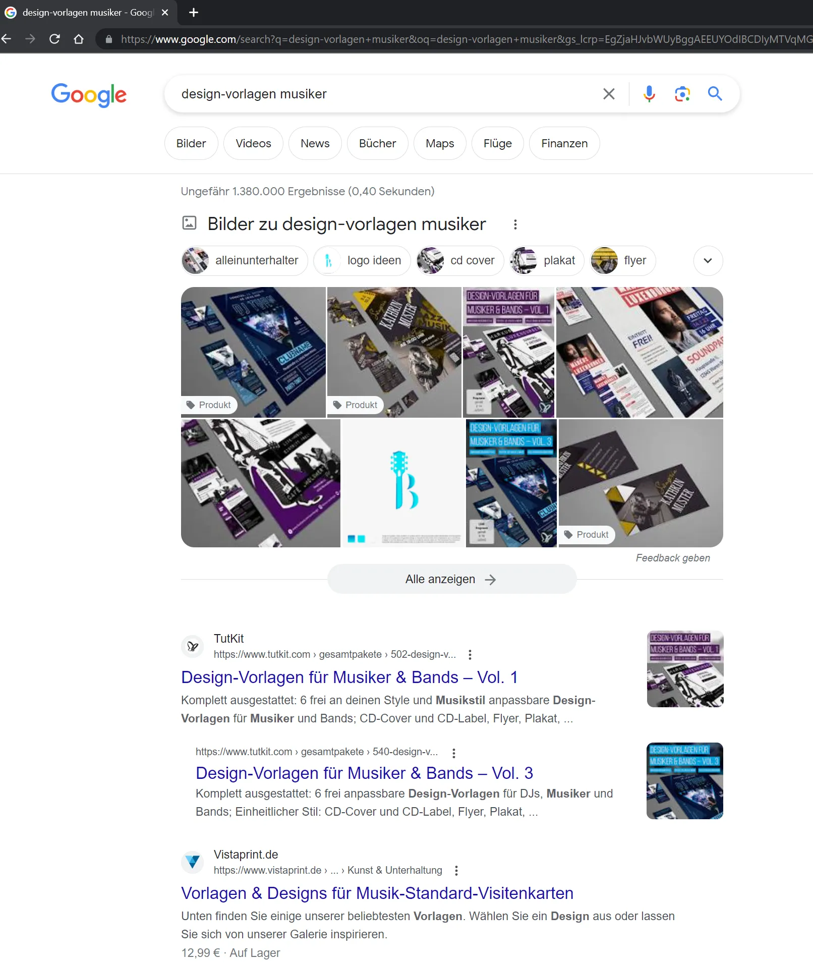 Visualización de las SERP en Google