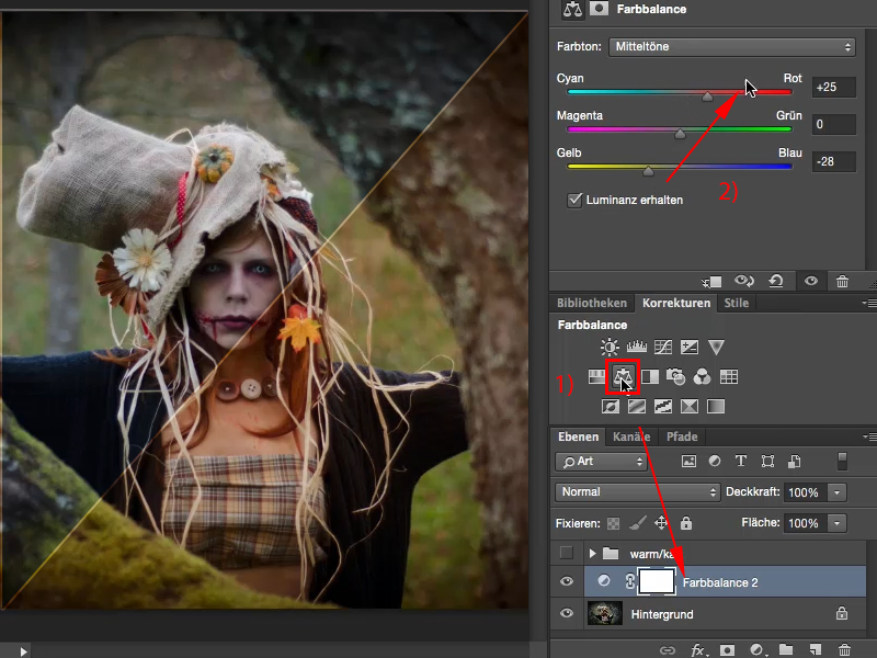 Looks & Styles mit Photoshop - Warme und kalte Stimmungswechsel