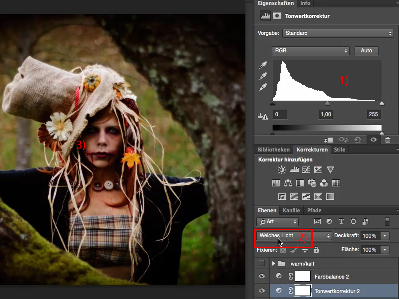 Looks & Styles mit Photoshop - Warme und kalte Stimmungswechsel