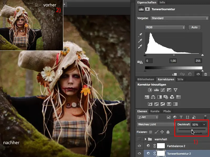 Looks & Styles mit Photoshop - Warme und kalte Stimmungswechsel