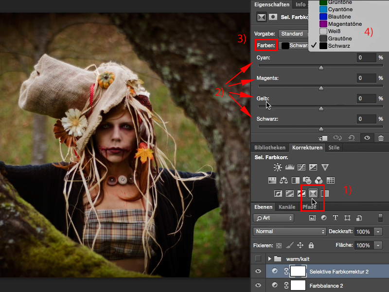 Looks & Styles mit Photoshop - Warme und kalte Stimmungswechsel