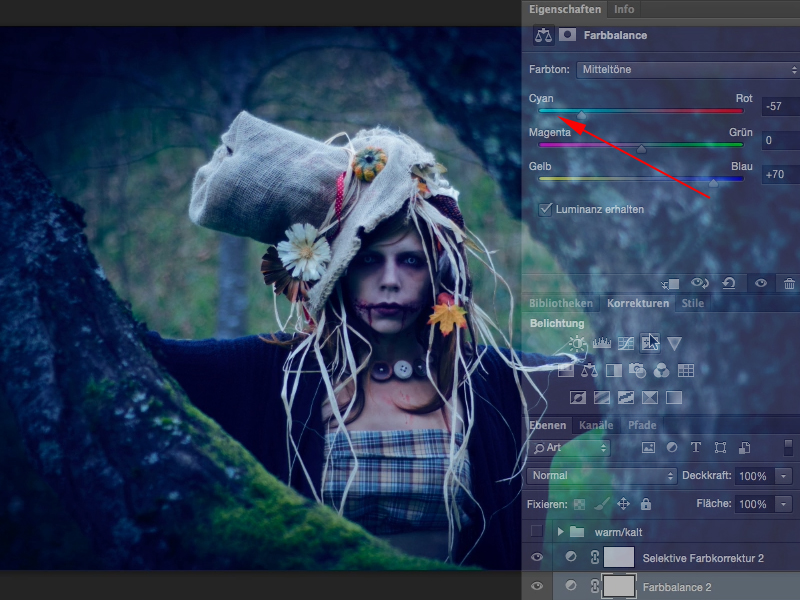 Looks & Styles mit Photoshop - Warme und kalte Stimmungswechsel