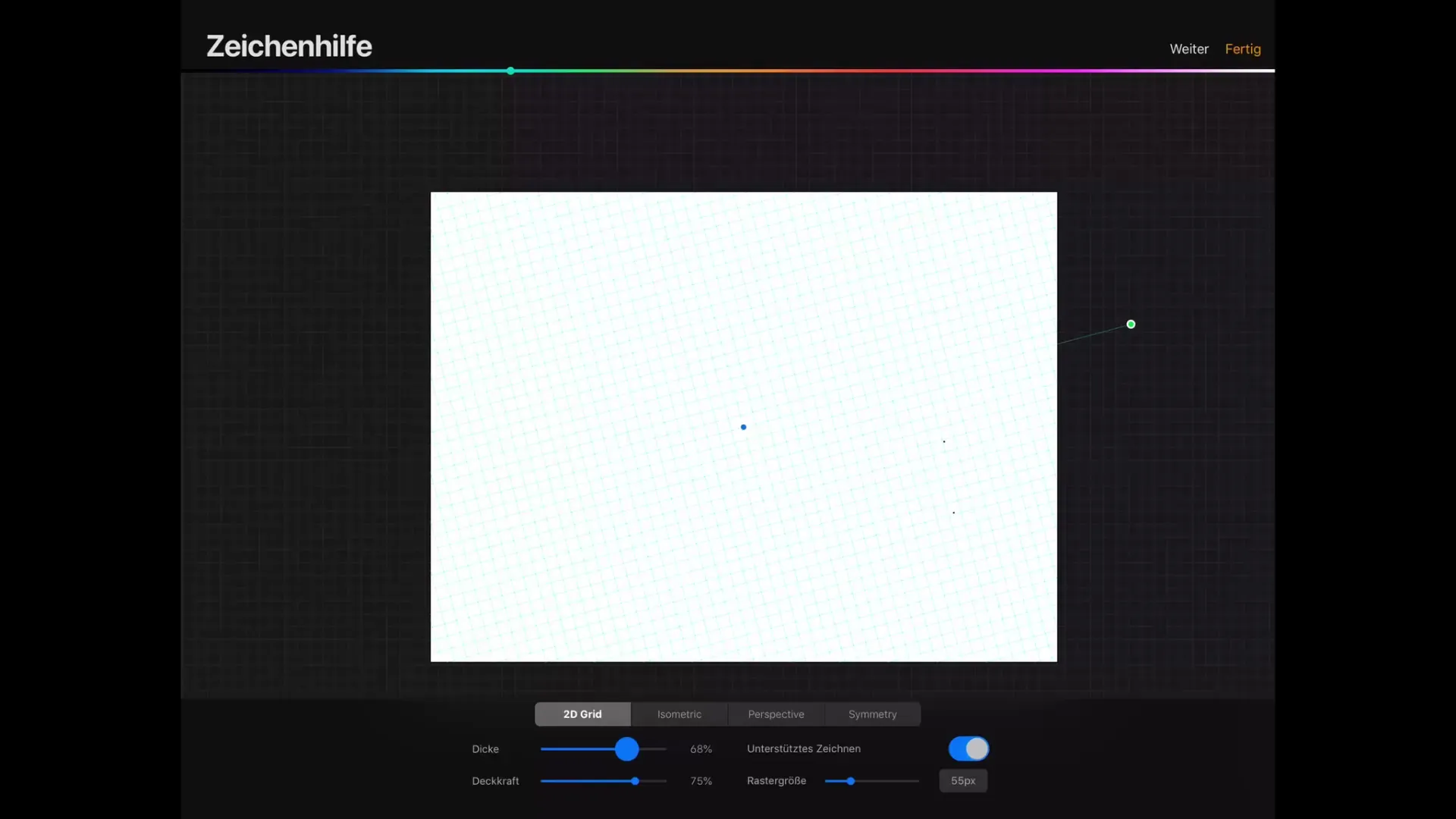 Guidance for Drawing in Procreate – Precise Drawing on the iPad Drawing Assistance in Procreate – Precise Drawing on the iPad
